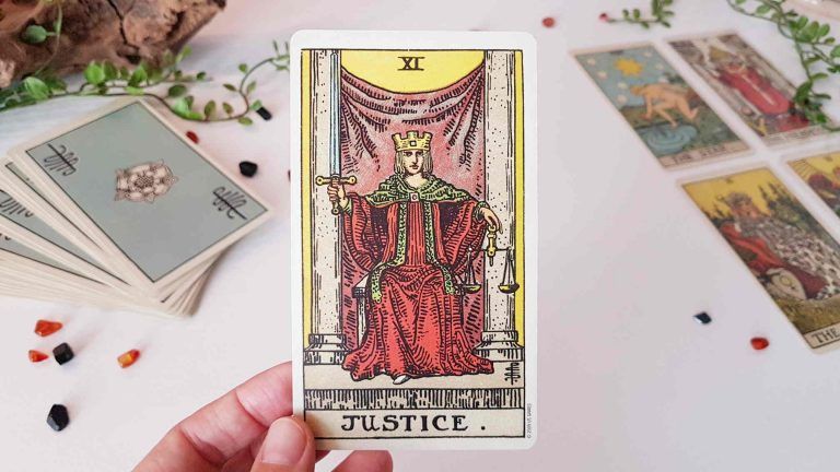 Significado carta de la Justicia en el tarot